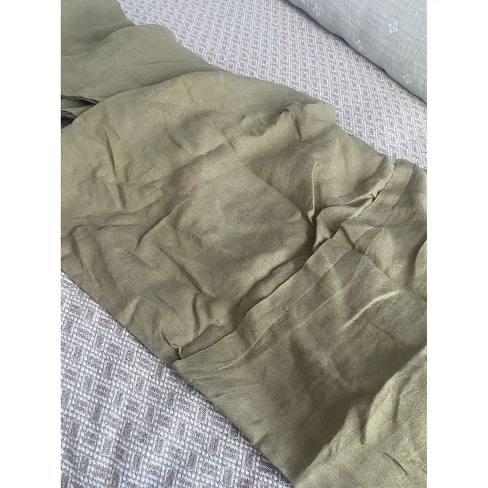 NWOT Quince Linen Duvet Cover with Pillow Case
